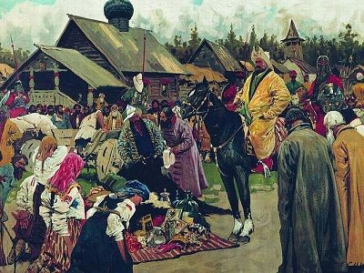 "Баскаки" (картина С.В.Иванова). Источник - wikipedia.org