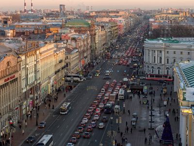 Невский проспект в Петербурге. Фото: Роман Пименов/Интерпресс